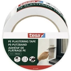 Tesa PE Putzband 55485-00000-00 Bande Adhésive De Plâtrage Blanc (L X L) 33 M X 50 Mm 1 Pc(s)