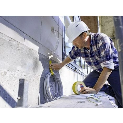 Tesa Duct Tape PRO-STRONG 74662-00003-00 Bande De Réparation Gris (L X L) 50 M X 50 Mm 1 Pc(s) 4 Tesa Duct Tape PRO-STRONG 74662-00003-00 Bande De Réparation Gris (L X L) 50 M X 50 Mm 1 Pc(s) – Image 4