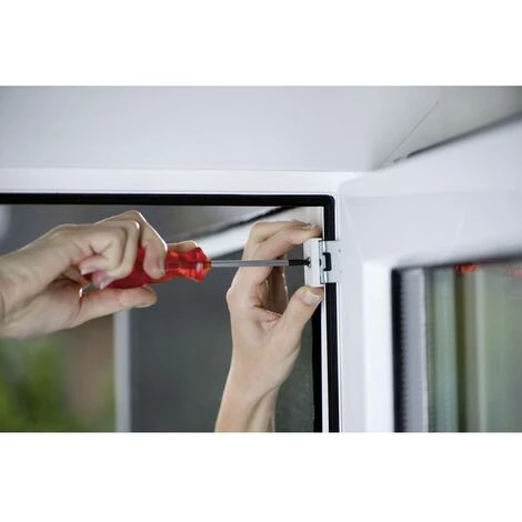 Set Adaptateur Pour Moustiquaire Pour Lintérieur/extérieur Tesa Adapter Alu Comfort 55193-00 3 Pc(s) - Blanc 2 Set Adaptateur Pour Moustiquaire Pour Lintérieur/extérieur Tesa Adapter Alu Comfort 55193-00 3 Pc(s) - Blanc – Image 2