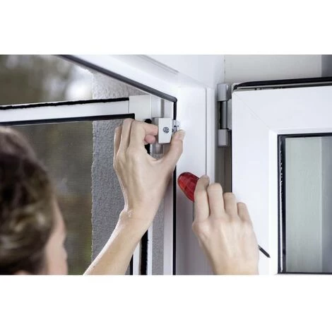 Set Adaptateur Pour Moustiquaire Pour Lintérieur/extérieur Tesa Adapter Alu Comfort 55193-00 3 Pc(s) - Blanc 4 Set Adaptateur Pour Moustiquaire Pour Lintérieur/extérieur Tesa Adapter Alu Comfort 55193-00 3 Pc(s) - Blanc – Image 4