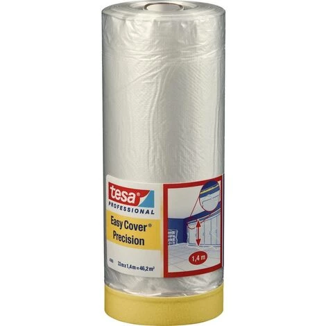 Film De Masquage Tesa Easy Cover® 4369 Tesa 04365-00002-01 Transparent (L X L) 14 M X 2.1 M Acrylate 1 Pc(s) - Transparent 1 Film De Masquage Tesa Easy Cover® 4369 Tesa 04365-00002-01 Transparent (L X L) 14 M X 2.1 M Acrylate 1 Pc(s) - Transparent