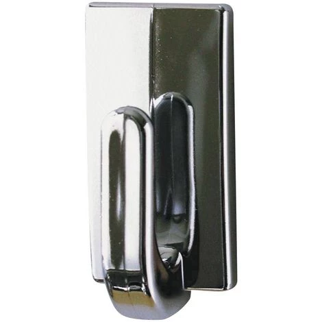 Crochet Petit Et Classique Tesa Powerstrip® Tesa 57540-00012-20 Chrome 3 Pc(s) - Chrome 2 Crochet Petit Et Classique Tesa Powerstrip® Tesa 57540-00012-20 Chrome 3 Pc(s) - Chrome – Image 2