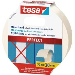 Bande De Masquage Tesa 56531-00000-00 Beige (L X L) 50 M X 30 Mm Caoutchouc 1 Pc(s) - Beige