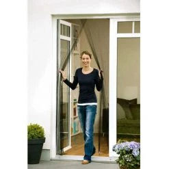 Moustiquaire De Porte Tesa 55910-00021-00 (l X H) 1200 Mm X 2500 Mm Anthracite 1 Pc(s) - Anthracite -TESA Soldes Magasin 4425615 4