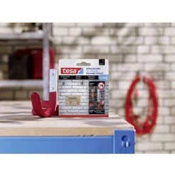 Vis Adhésive Rectangulaire Tesa® Tesa 77902-00000-00 (L X L) 18 Mm X 11 Mm Beige 2 Pc(s) - Beige -TESA Soldes Magasin 4425743 4