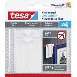 Tesa 77776 Clou Adhésif Tesa® Blanc Contenu: 2 Pc(s) -TESA Soldes Magasin 4425753 3