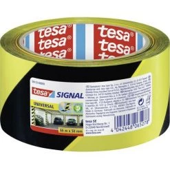Bande Adhésive De Marquage Tesa® SIGNAL Tesa 58133-00000-00 Jaune, Noir (L X L) 66 M X 50 Mm Acrylate 1 Pc(s) - Jaune, Noir