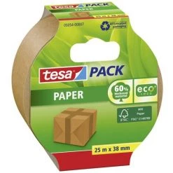 Bande Demballage Tesapack® EcoLogo® Tesa 05054-00007-01 Marron (L X L) 25 M X 38 Mm Adhésif Thermofusible 1 Pc(s)