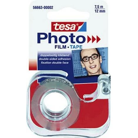 Dérouleur Rempli Tesa® Photo Film Tesa 56663-00002-00 (L X L) 7.5 M X 12 Mm Transparent 1 Set 2 Dérouleur Rempli Tesa® Photo Film Tesa 56663-00002-00 (L X L) 7.5 M X 12 Mm Transparent 1 Set – Image 2