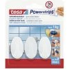 Crochet Small Ovale Tesa Powerstrips® Tesa 57533-00016-20 Blanc 3 Pc(s)