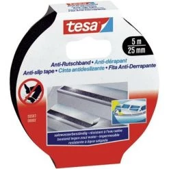 Bande Antidérapante Tesa 55587-00002-11 Noir (L X L) 5 M X 25 Mm Acrylate 1 Pc(s)
