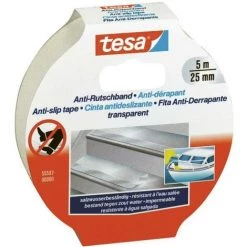 Bande Antidérapante Tesa 55587-00000-11 Transparent (L X L) 5 M X 25 Mm Acrylate 1 Pc(s)