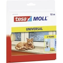 Joint En Bande Tesamoll® Tesa 05412-00100-00 Blanc (L X L) 10 M X 9 Mm Caoutchouc 1 Pc(s)