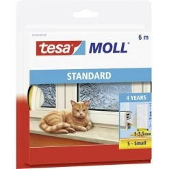 Joint En Bande Tesamoll® Tesa 05559-00100-00 Blanc (L X L) 6 M X 9 Mm Caoutchouc 1 Pc(s)
