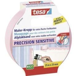 Bande De Masquage Tesa® Tesa 56260-00000-03 Rose (L X L) 25 M X 25 Mm Acrylate 1 Pc(s) - Rose