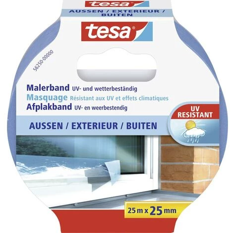 Bande De Masquage Tesa® Tesa 56250-00000-01 Bleu (L X L) 25 M X 25 Mm Acrylate 1 Pc(s) 1 Bande De Masquage Tesa® Tesa 56250-00000-01 Bleu (L X L) 25 M X 25 Mm Acrylate 1 Pc(s)