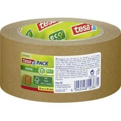 Bande Demballage Tesapack® EcoLogo® Tesa 57180-00000-02 Marron (L X L) 50 M X 50 Mm Adhésif Thermofusible 1 Pc(s)
