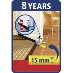 Joint De Porte Tesamoll® Tesa 05405-00100-00 Blanc (L X L) 1 M X 40 Mm Acrylate 1 Pc(s) -TESA Soldes Magasin 4433140 3