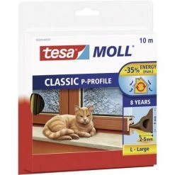 Joint En Bande Tesamoll® Tesa 05395-00101-00 Marron (L X L) 10 M X 9 Mm Caoutchouc 1 Pc(s)
