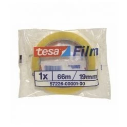 Ruban AdhÉsif Tesa Standard Tesafilm Transparent 66mx19mm En Sachet - BoÎte 8u-