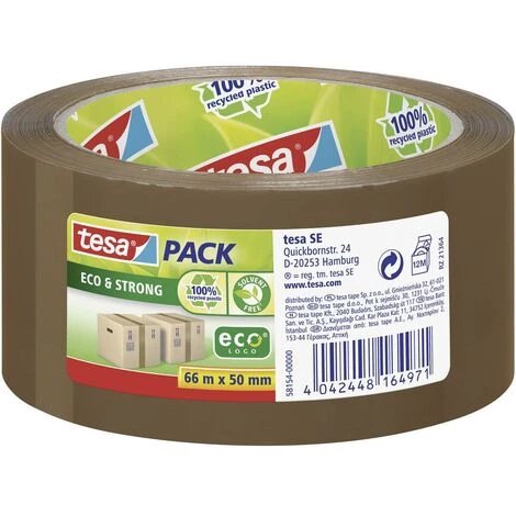 Bande Demballage Tesapack® Tesa 58154-00000-00 Marron (L X L) 66 M X 50 Mm Acrylate 1 Pc(s) 1 Bande Demballage Tesapack® Tesa 58154-00000-00 Marron (L X L) 66 M X 50 Mm Acrylate 1 Pc(s)