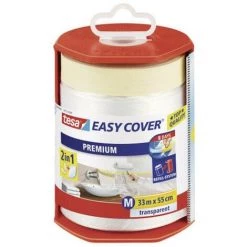 Film De Masquage Tesa Easy Cover® Tesa 59177-00003-03 Transparent (L X L) 33 M X 55 Cm Caoutchouc 1 Pc(s) - Transparent