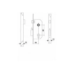 TESA Serrure Seguridad Lt T10