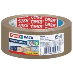 Ruban Adhésif Pour Bureau - TESA 58141-00000-00 Marron (Par 8)