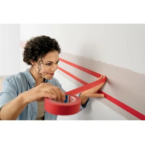 Tesa EXCELLENT 56548-00000-00 Bande De Masquage Rouge (L X L) 50 M X 30 Mm 3 Pc(s) 2 Tesa EXCELLENT 56548-00000-00 Bande De Masquage Rouge (L X L) 50 M X 30 Mm 3 Pc(s) – Image 2