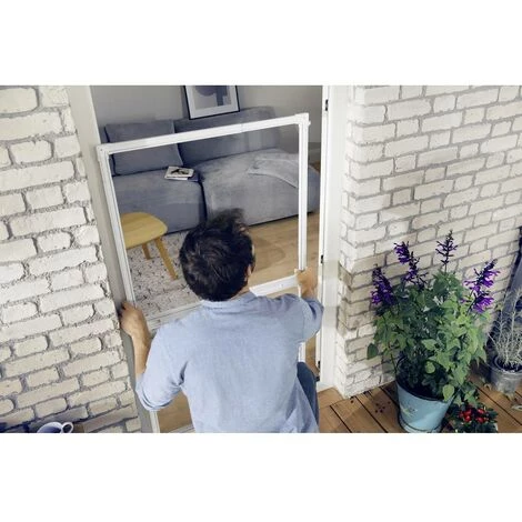 Tesa FALT 55415-00000-00 Moustiquaire De Porte Blanc 1 Pc(s) 4 Tesa FALT 55415-00000-00 Moustiquaire De Porte Blanc 1 Pc(s) – Image 4