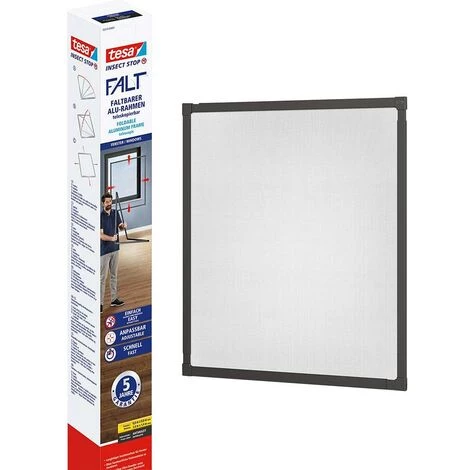 Tesa FALT 55214-00001-00 Moustiquaire Pour Fenêtre Anthracite 1 Pc(s) 1 Tesa FALT 55214-00001-00 Moustiquaire Pour Fenêtre Anthracite 1 Pc(s)