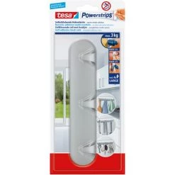 Barrette Multicrochets Tesa Powerstrips Chrome