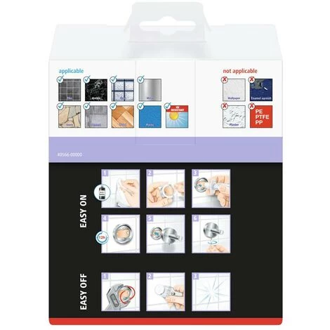 Tesa 40566-00000-00 MOON BLACK Gobelet Porte-brosse à Dents Colle Noir (mat), Verre Satiné 3 Tesa 40566-00000-00 MOON BLACK Gobelet Porte-brosse à Dents Colle Noir (mat), Verre Satiné – Image 3