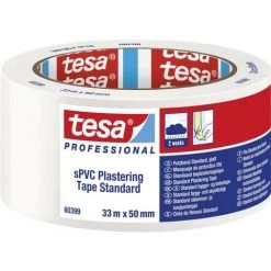 Tesa SPVC 60399-00005-00 Bande Adhésive De Plâtrage Tesa® Professional Blanc (L X L) 33 M X 50 Mm 1 Pc(s)