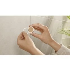 Tesa MOON BLACK Crochet Porte-serviette Colle Métal -TESA Soldes Magasin 53447900 3