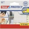 Pied Dappareil Tesa 57898-00000-00 Autocollant, Rond Transparent (Ø) 8 Mm 28 Pc(s) - Transparent