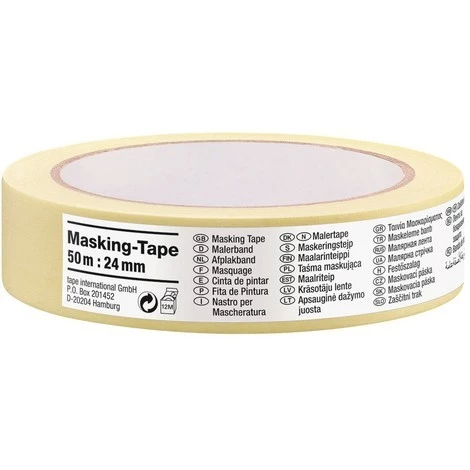 TESA Adhésif De Masquage 50m X 24mm 1 TESA Adhésif De Masquage 50m X 24mm