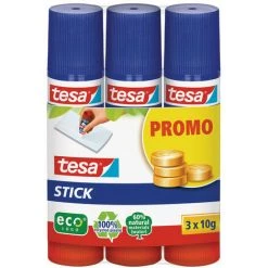 Tesa Tesa 57087-00200 - Sec - Bâton De Colle - 10 G - Carton - Papier - 3 Pièce(s) (57087-00200-02)
