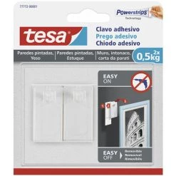 E3/47278 CLAVO ADHESIVO HASTA 0.5kg PARA PARED PINTADA TESA