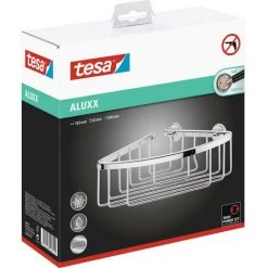 Tesa 40200-00000-00 ALUXX Panier De Douche Dangle Colle Chrome (brillant) -TESA Soldes Magasin 66754732 4
