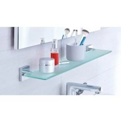 Tesa 40243-00000-00 Ekkro Tablette Salle De Bain Colle Chrome (brillant) -TESA Soldes Magasin 66754891 3
