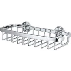 Tesa 40207-00000-00 ALUXX Tablette Salle De Bain Colle Chrome (brillant)
