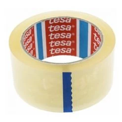 TESA Ruban D'emballage PP Transparent 50mm X 66m, 4024 ( Prix Pour 1 )