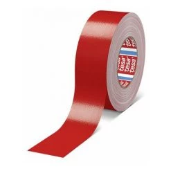 Ruban Adhésif Toilé Tesa 4688 En Toile PE Rouge 50m X 50mm X 0.26mm ( Prix Pour 1 )