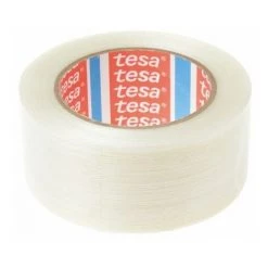 TESA Ruban De Cerclage Film En Fibre De Verre PET Transparent 50mm X 50m, 4590 ( Prix Pour 1 )