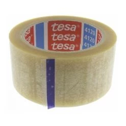 TESA Ruban D'emballage PVC Transparent 50mm X 66m, 4120 ( Prix Pour 1 )