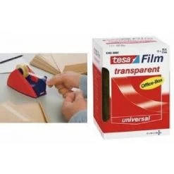 Tesa 57405-00002-00 Ruban Adhésif 33 M:19 Mm Transparent -TESA Soldes Magasin 68786002 4