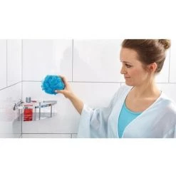 Tesa 40203-00000-00 ALUXX Tablette Salle De Bain Colle Chrome (brillant) -TESA Soldes Magasin 71490580 3