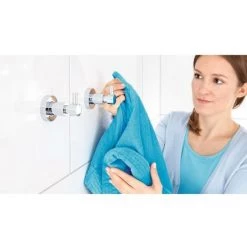 Tesa Patère 40277-00000-00 LOXX Nombre De Crochets: 1 (l X H X P) 50 X 55 X 68 Mm Métal Chrome (brillant) 1 Pc(s) 6 Tesa Patère 40277-00000-00 LOXX Nombre De Crochets: 1 (l X H X P) 50 X 55 X 68 Mm Métal Chrome (brillant) 1 Pc(s) -TESA Soldes Magasin 71491275 3