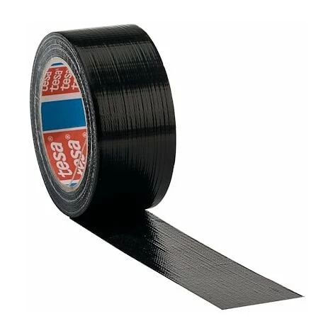 Toile Adhésif Extra Power TESA Noir - Lot De 6 - Noir 1 Toile Adhésif Extra Power TESA Noir - Lot De 6 - Noir